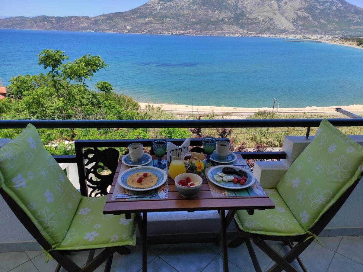 Seaside Sunset Apartman Corinth Kültér fotó