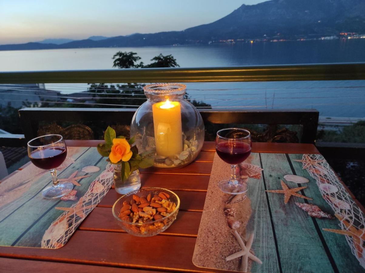 Seaside Sunset Apartman Corinth Kültér fotó